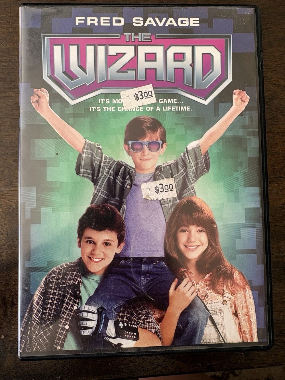 THE WIZARD ~ Fred Savage, Christian Slater, Jenny Lewis, 1989 Adventure ~ DVD